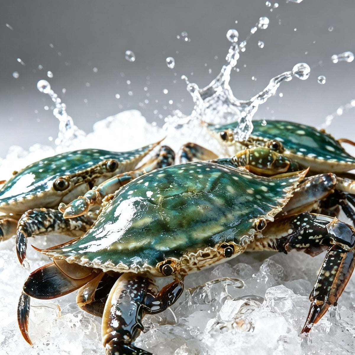 Frozen Swimming Crab - view 2